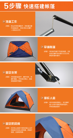 【淘寶清倉(cāng)】正品綠族雙層防曬帳篷，開(kāi)啟你的戶外野營(yíng)之旅